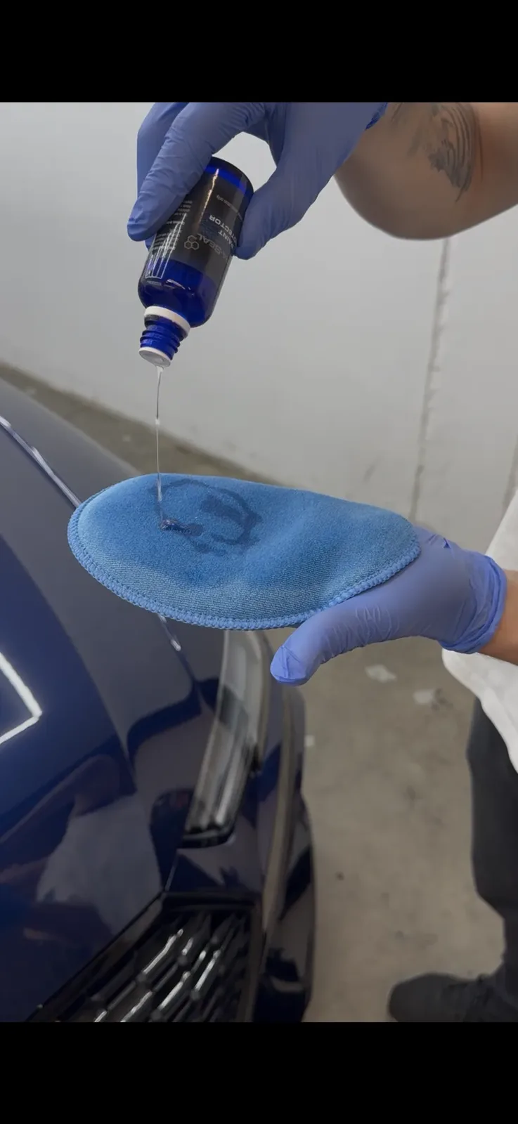 Paint correction in the Tiger Tint workshop