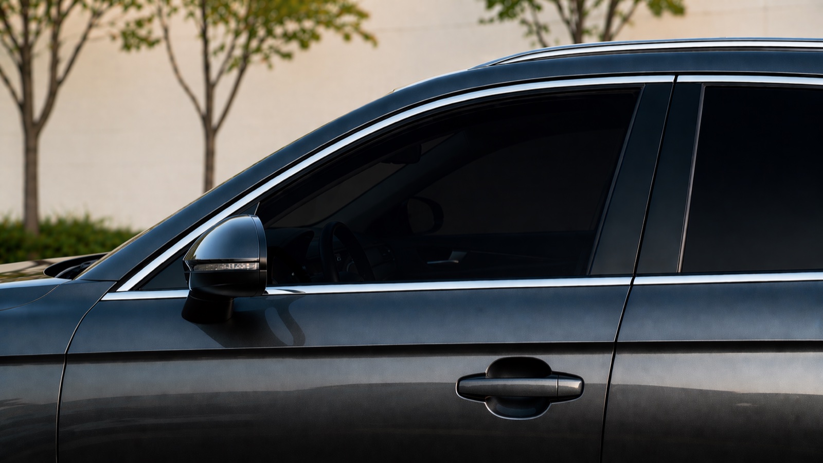 Window tinting 5% VLT comparison - 5% VLT