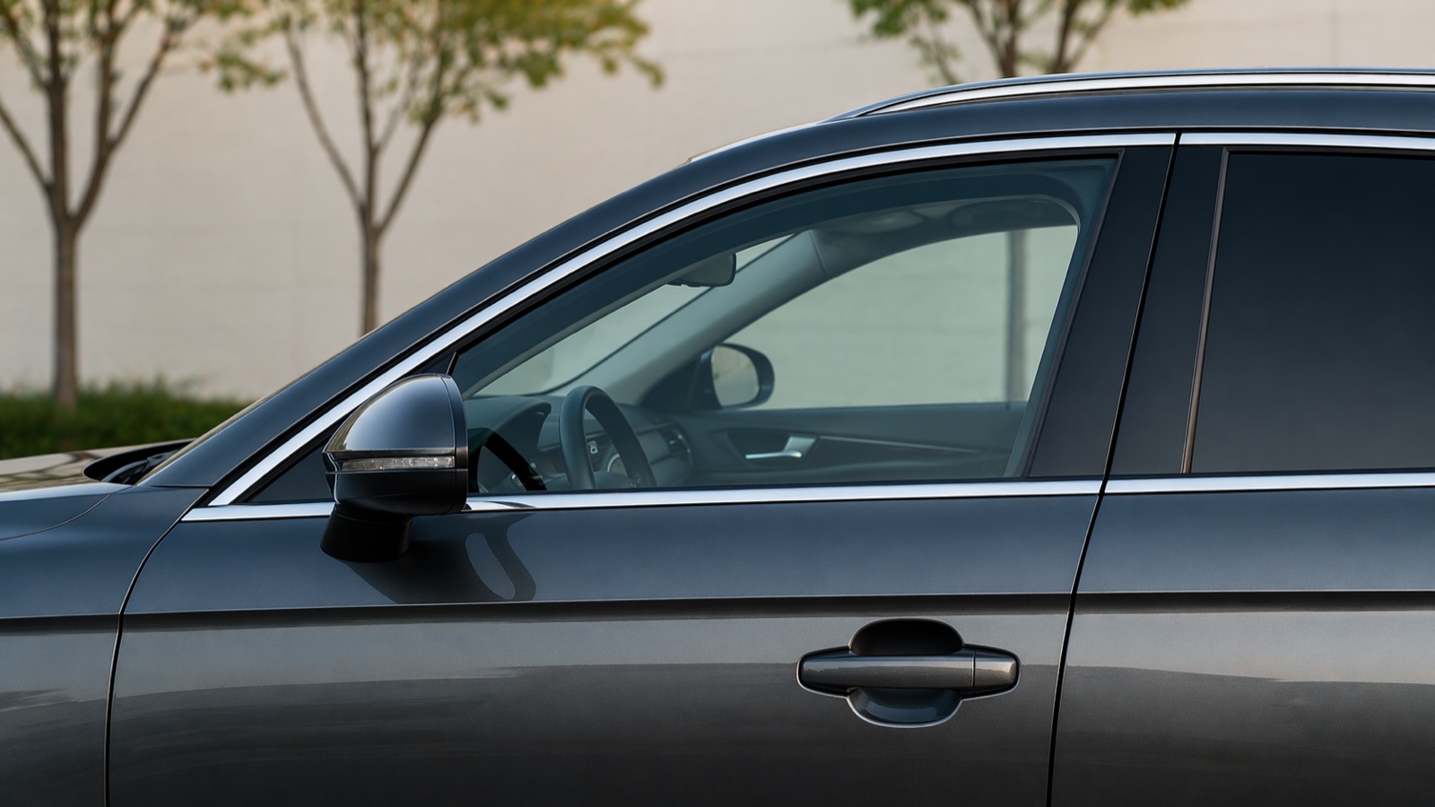 Window tinting 70% VLT comparison - 70% VLT